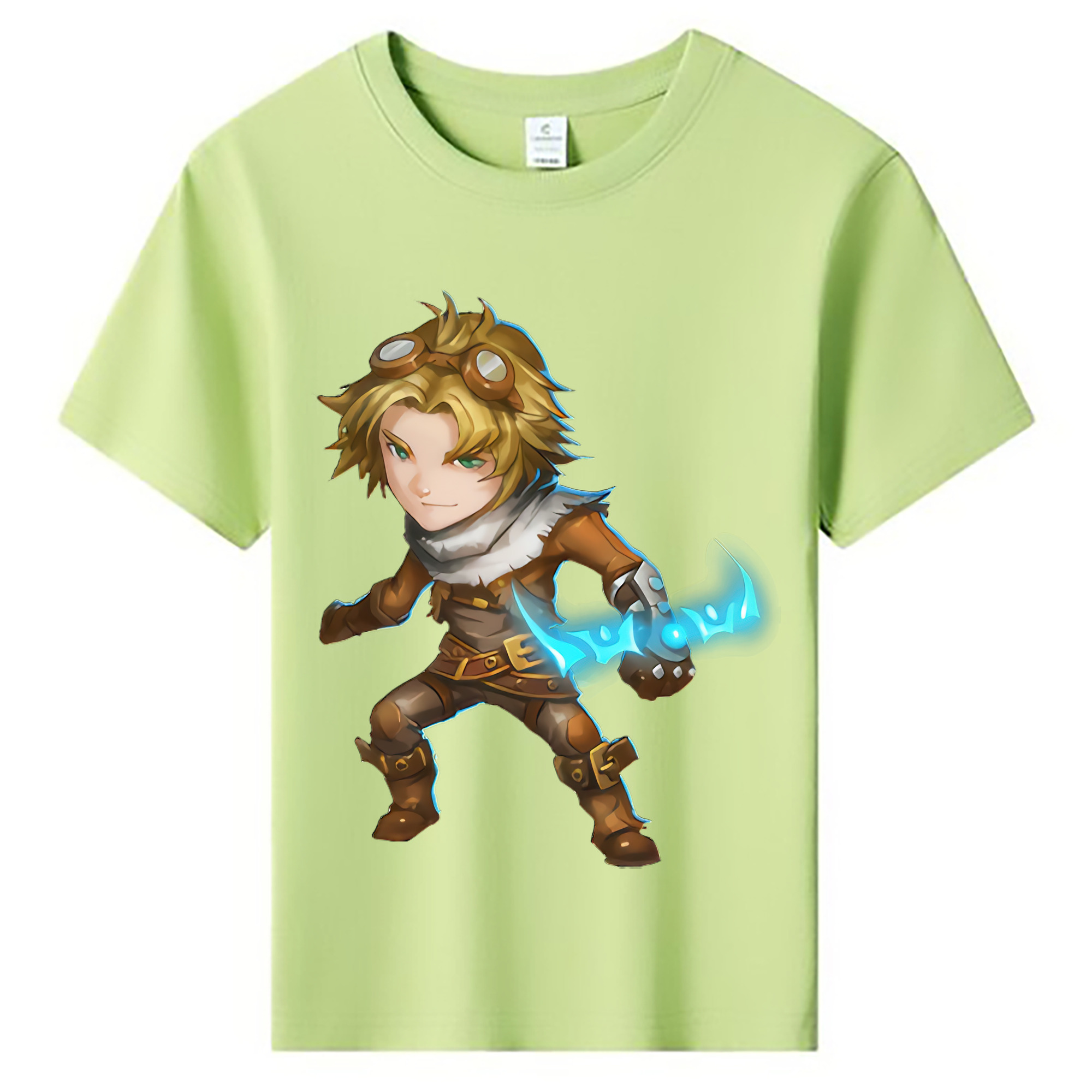 （画像用） リーグ・オブ・レジェンド League of Legends LOL 綿100％キッズTシャツ（フロントプリント）